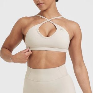 Oner Active Timeless Strappy Bralette in Sand